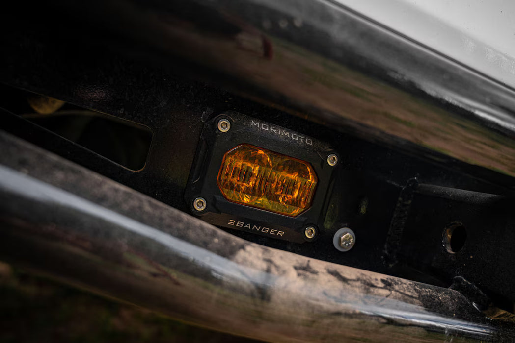 Morimoto 2 Banger Pod Lights: Flush Mounting Kit