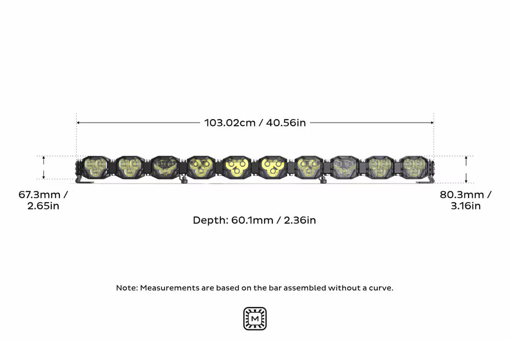 Morimoto 4 Banger Bar: 10 Pod / 40.5 "