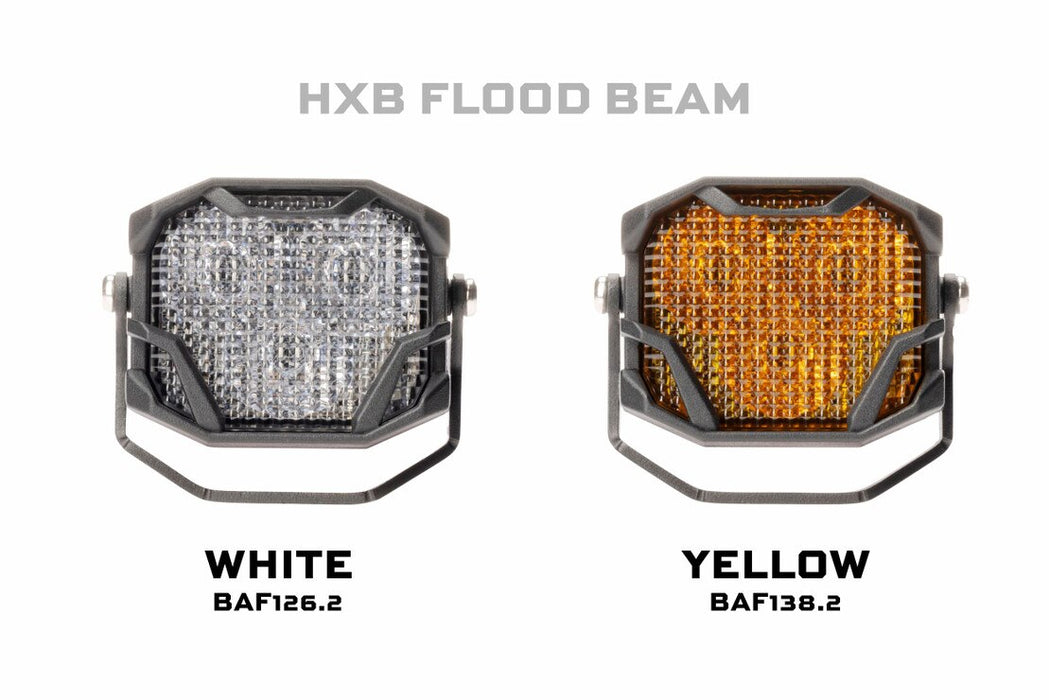 Morimoto 4Banger LED Pods: HXB Flood Beam