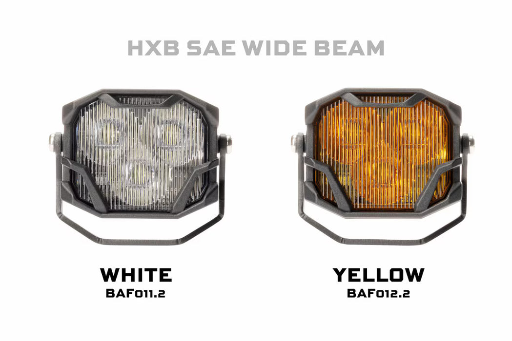 Morimoto 4Banger LED Pods: HXB Wide Beam