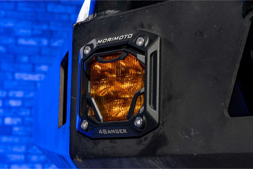 Morimoto 4Banger Pod Lights: Flush Mounting Kit