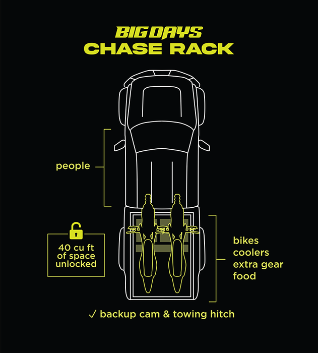 Big Days Truck Accessories Chase Rack System - Base Rack