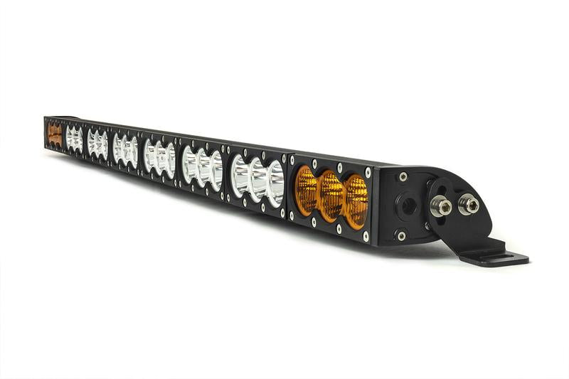 Cali Raised Prinsu Light Bar Kit w/ Dual Function Amber/White