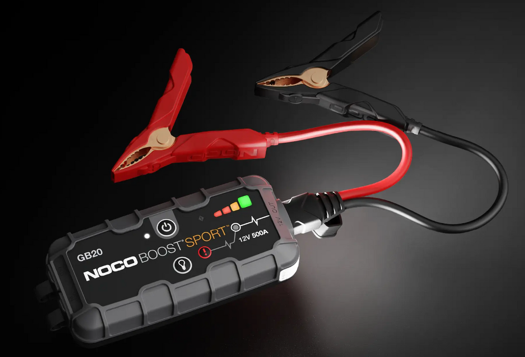 Noco GB20 500A 12V Boost Sport UltraSafe Jump Starter
