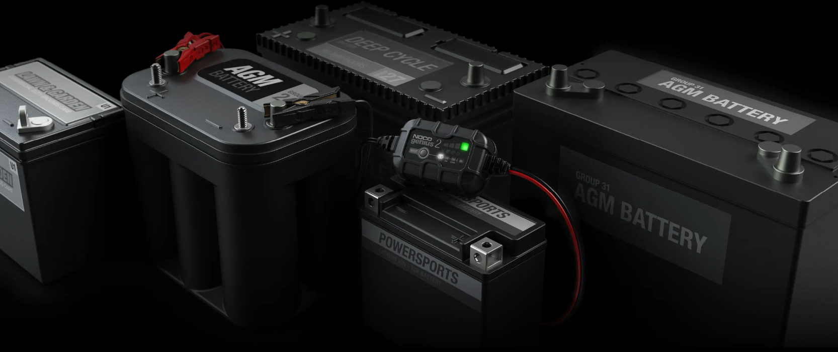 Noco GENIUS2 6V/12V 2A Smart Battery Charger