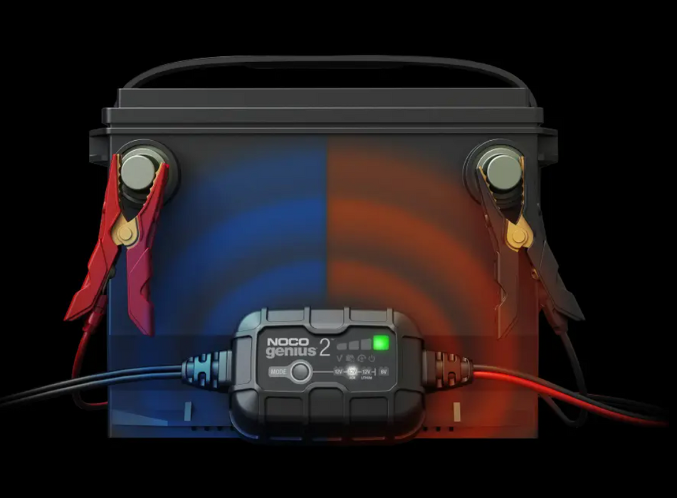 Noco GENIUS2 6V/12V 2A Smart Battery Charger