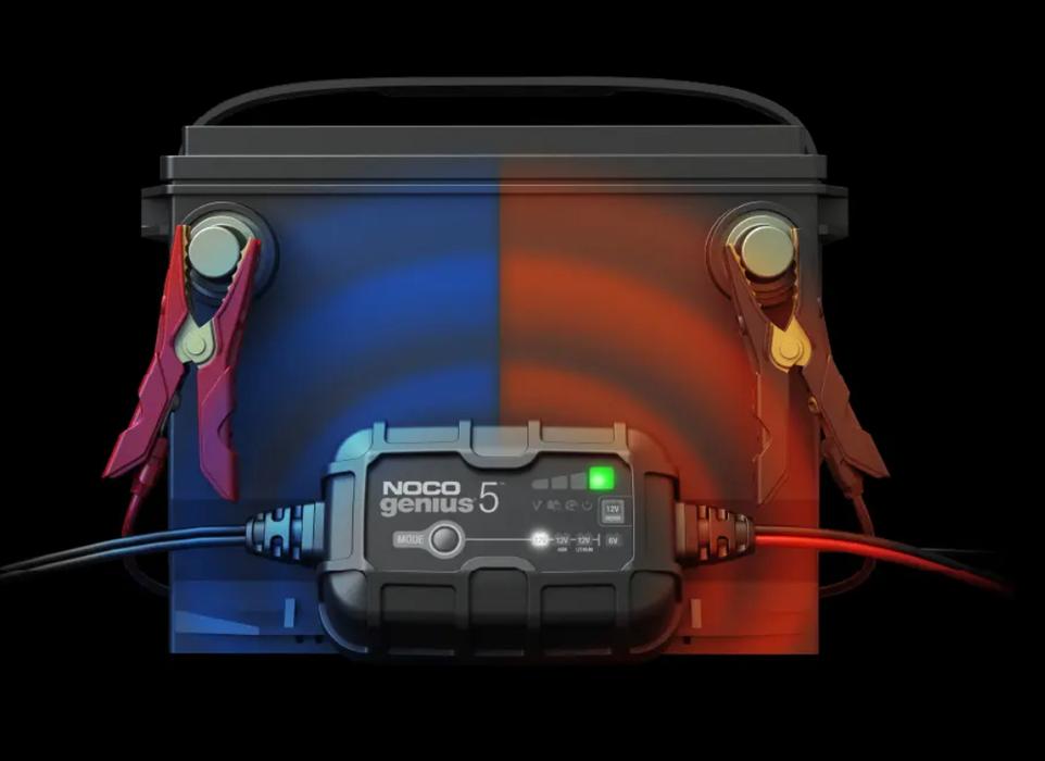 Noco GENIUS5 6V/12V 5A Smart Battery Charger