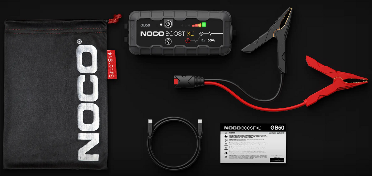 Noco GB50 1500A 12V Boost XL UltraSafe Jump Starter