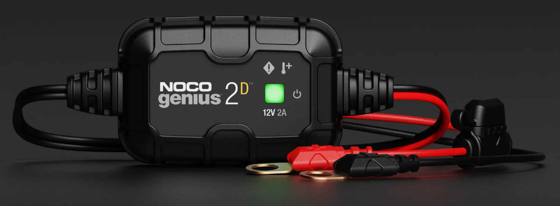 Noco GENIUS2D 12V 2A Direct-Mount Battery Charger