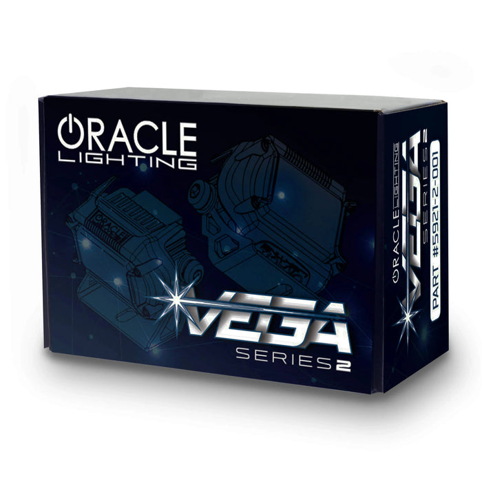 Oracle Lighting A-Pillar Hood Mount Brackets W/ Vega™ Series 2 Spotlights For Tacoma (2016-2023)