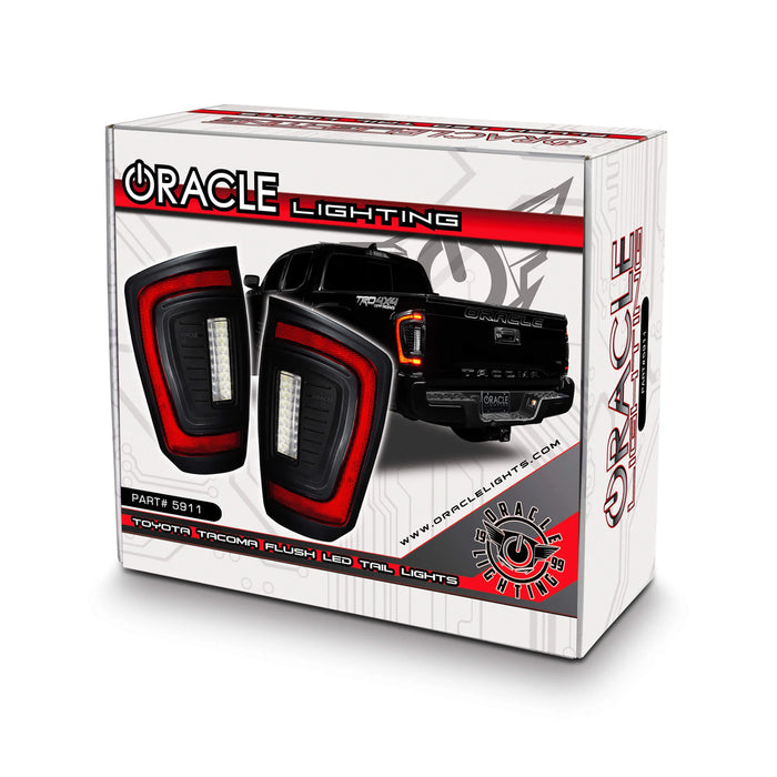 Oracle Lighting Flush Style LED Tail Lights For Tacoma (2016-2023)