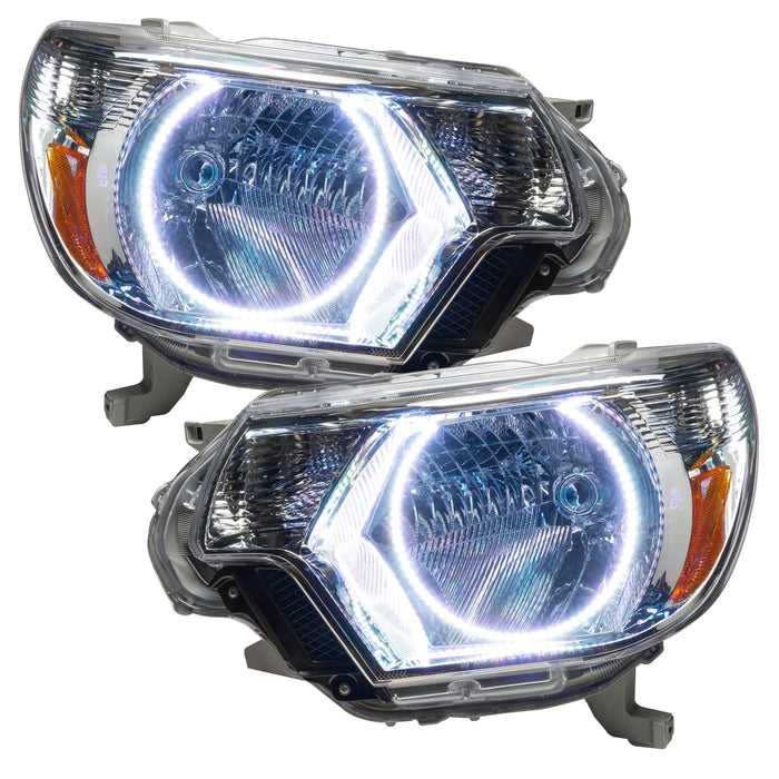 Oracle Lighting Pre-Assembled Halo Headlights - Chrome For Tacoma (2012-2015)