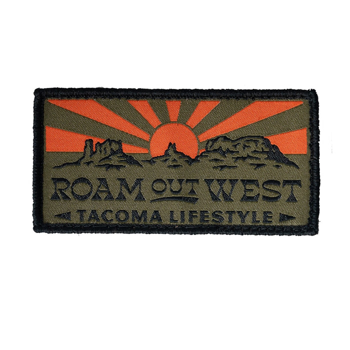 Tacoma Lifestyle Roam Out West Forest Green Patch