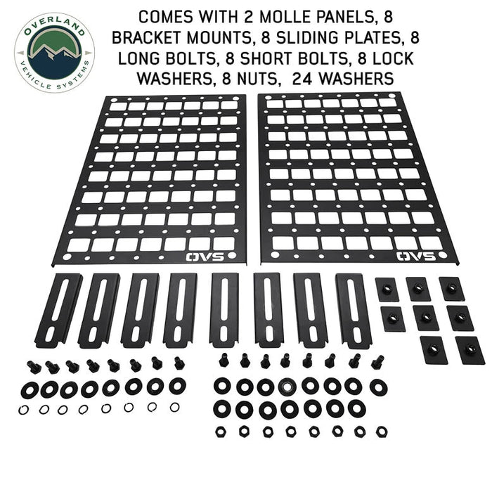 Overland Vehicle System Bulkhead Molle Panels (Pair)