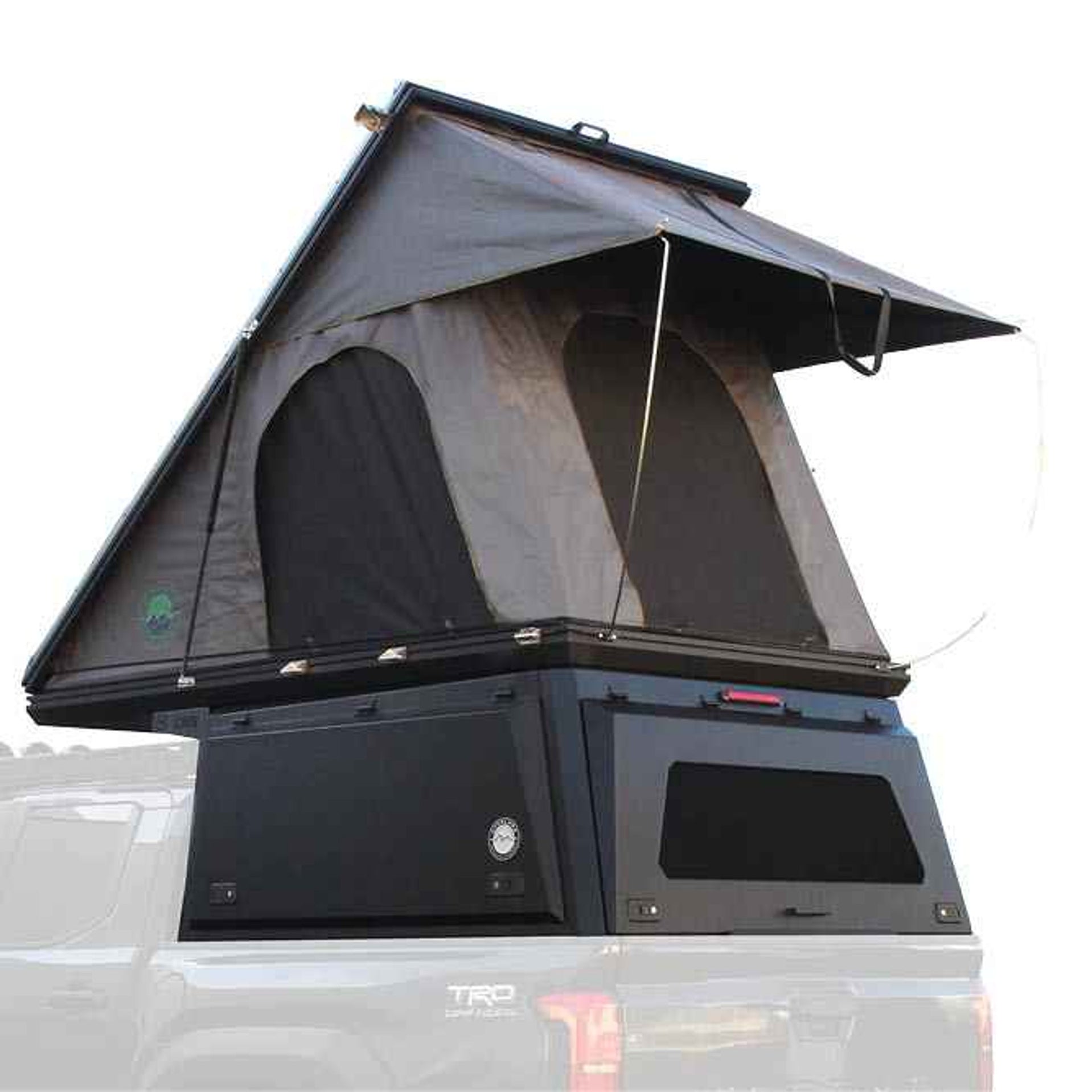Overland Vehicle Systems Excursion Camper Shell Roof Top Tent Combo ...