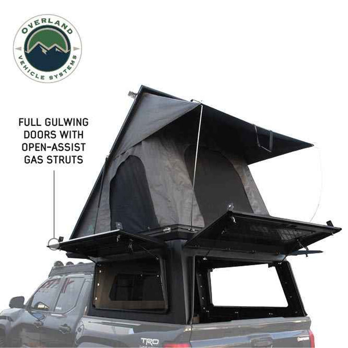 Overland Vehicle Systems Excursion Camper Shell Roof Top Tent Combo