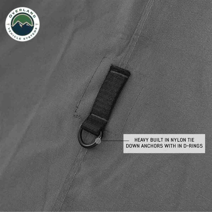 Overland Vehicle Systems HD Nomadic 270 Degree Awning Wall With Window