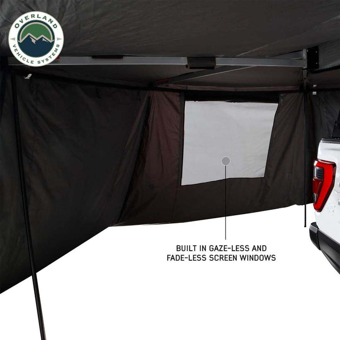 Overland Vehicle Systems HD Nomadic 270 Degree Awning Wall With Window