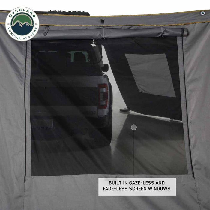 Overland Vehicle Systems HD Nomadic 270 Degree Awning Wall With Window