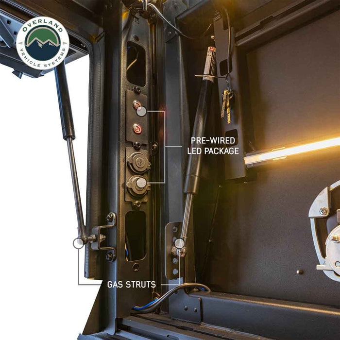 Overland Vehicle Systems MagPak Camper Shell/Roof Top Tent Combo