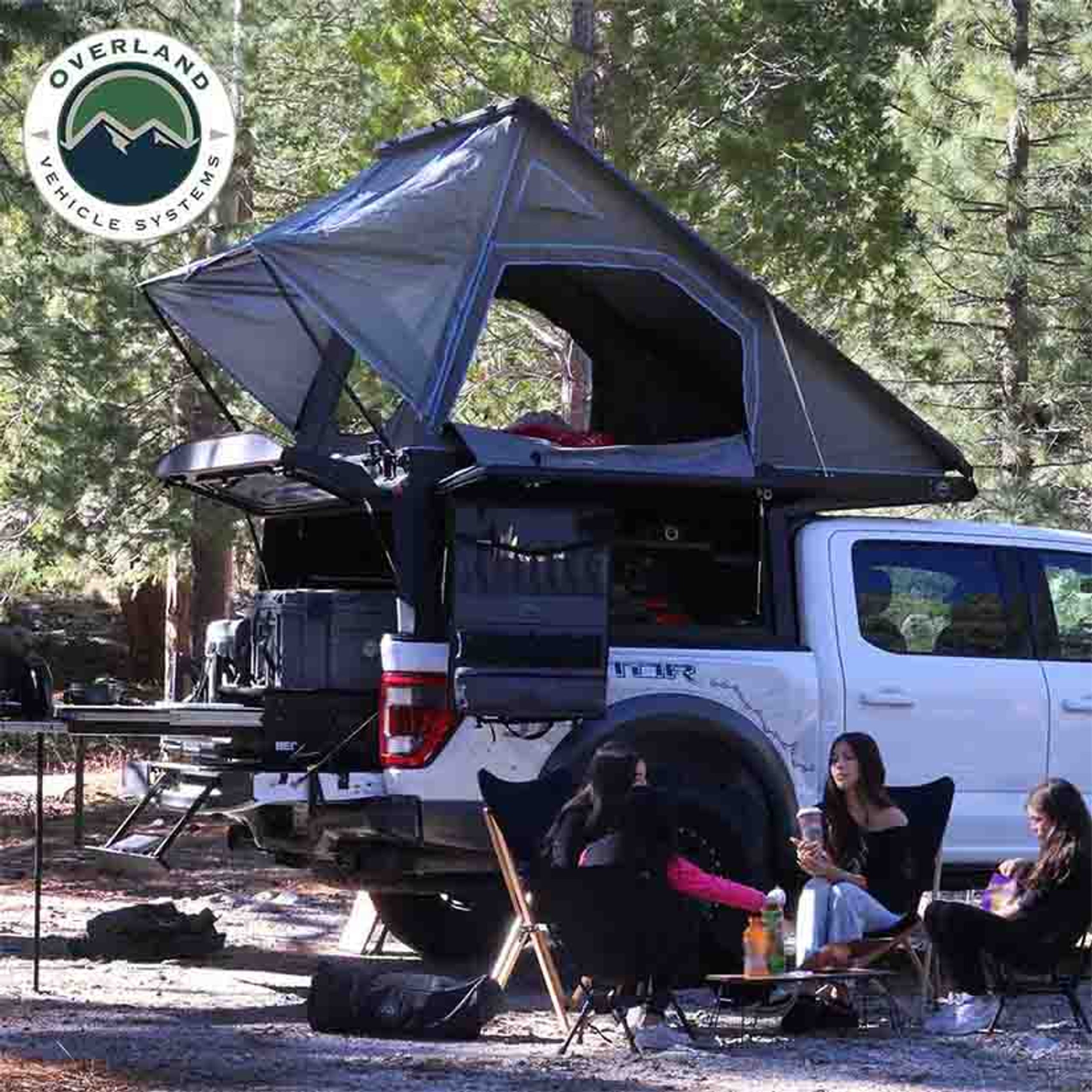 Overland Vehicle Systems MagPak Camper Shell/Roof Top Tent Combo ...