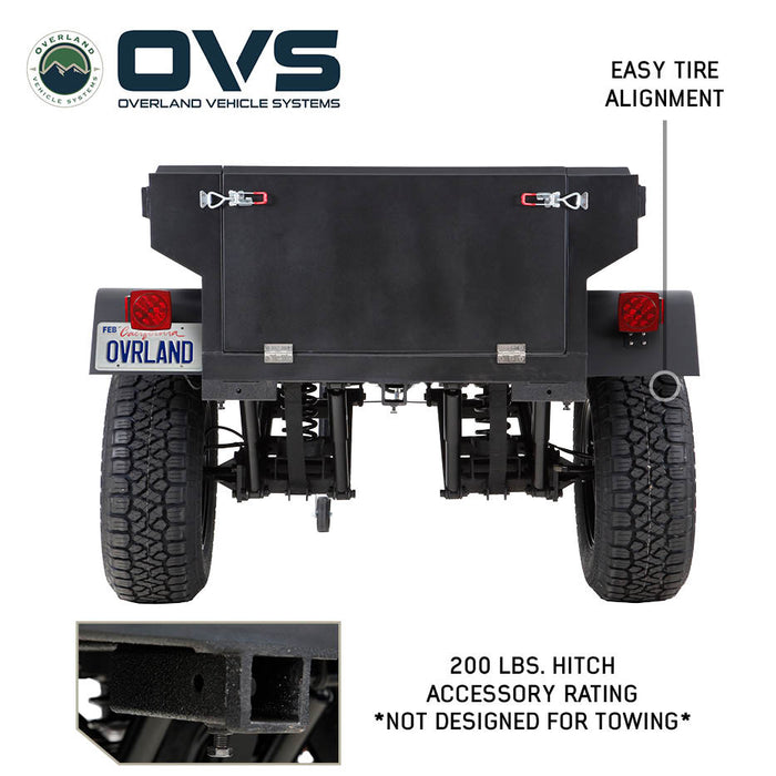Overland Vehicle Systems Off Road Trailer Military Style