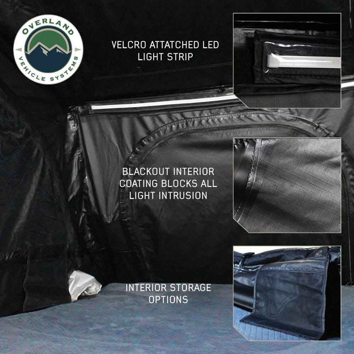 Overland Vehicle Systems XD Sherpa Hybrid Soft Shell Roof Top Tent