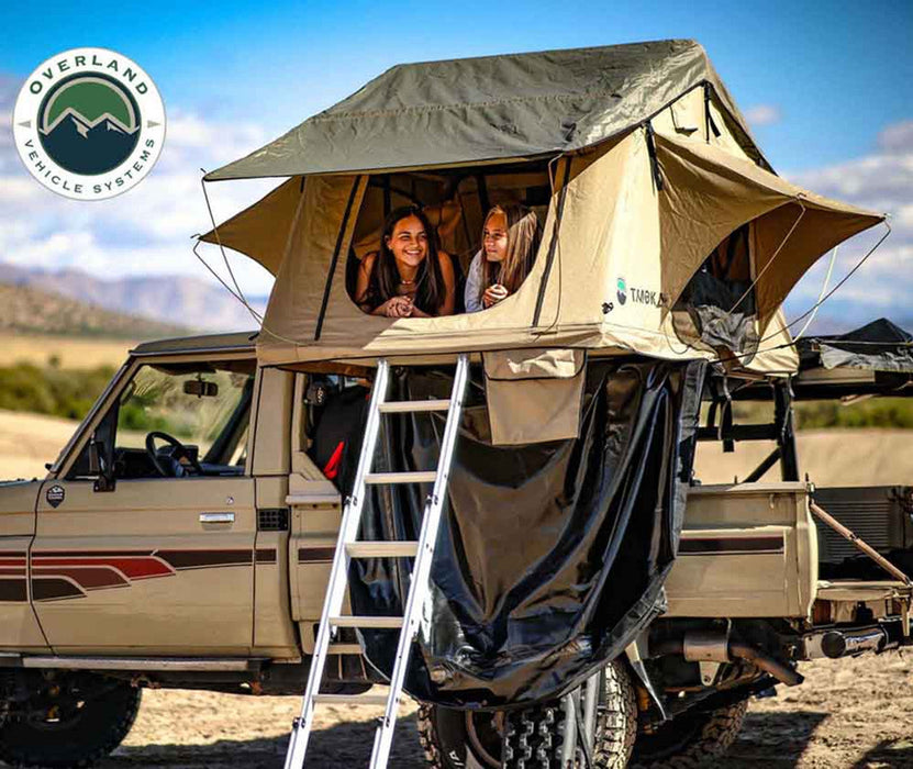 Overland Vehicle Systems LD TMBK Soft Shell Roof Top Tent