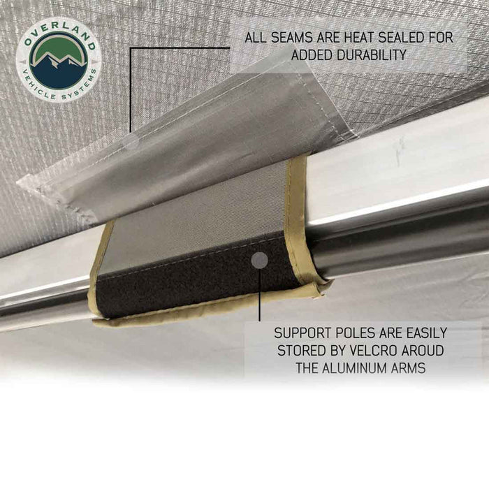Overland Vehicle Systems HD Nomadic 270 Awning & Wall 1,2,3 & Brackets
