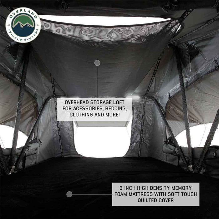Overland Vehicle Systems HD Nomadic 4 Extended Soft Shell Roof Top Tent
