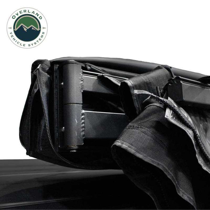 Overland Vehicle Systems XD Nomadic Black Out 270 Degree Awning w/ Lights