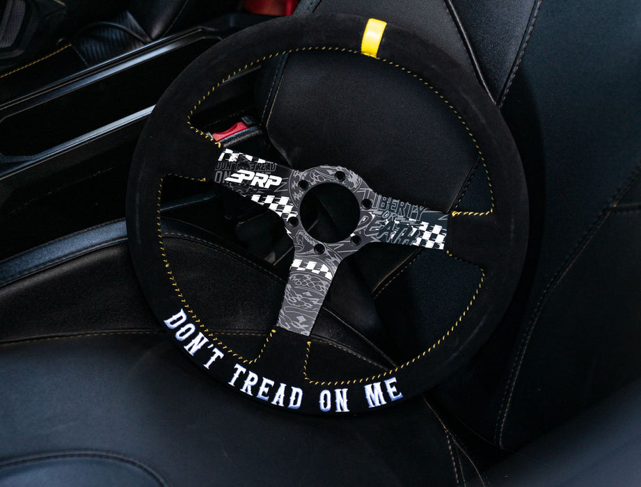 PRP Don’t Tread on Me Deep Dish Suede Steering Wheel For Tacoma (2005-2021)