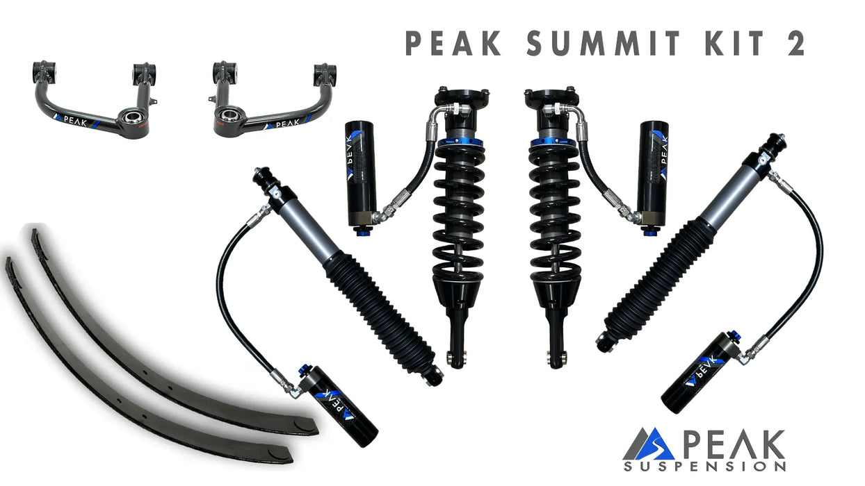 Peak Suspension 2.5" Summit Kit For Tacoma (2005-2023)