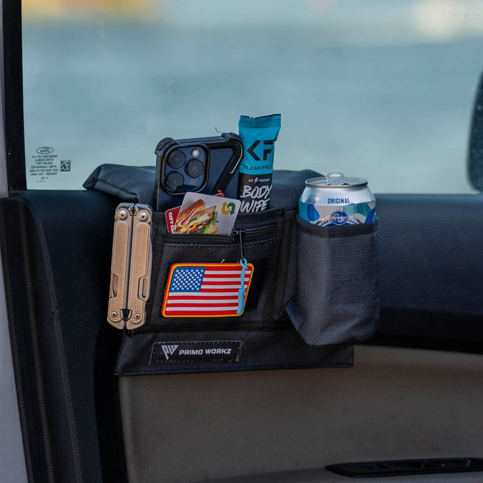 Primo Workz Universal Armrest with Cupholder