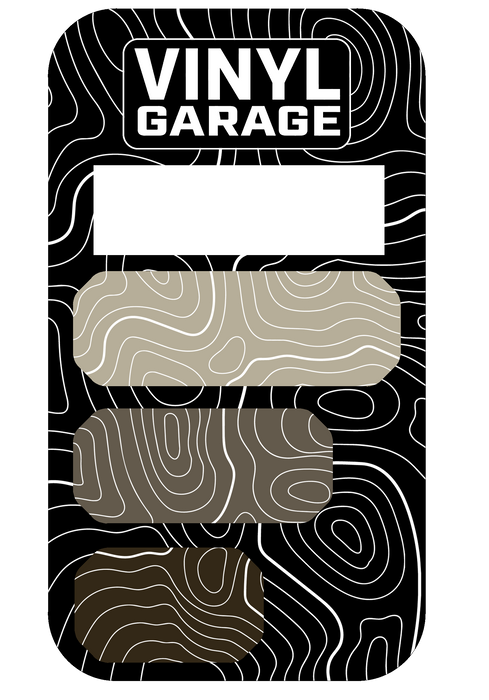 Vinyl Garage Center Console Molle Decal For Tacoma (2024-Current)