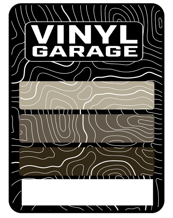 Vinyl Garage Grille Accent Strips For Tacoma (2016-2023)