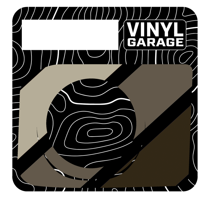 Vinyl Garage Start/Stop Button Overlay For Tacoma (2024-Current)