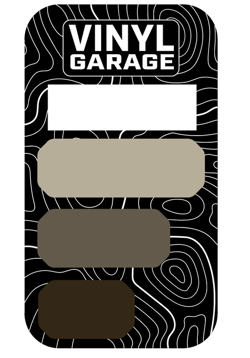 Vinyl Garage Center Console Molle Decal For Tacoma (2024-Current)