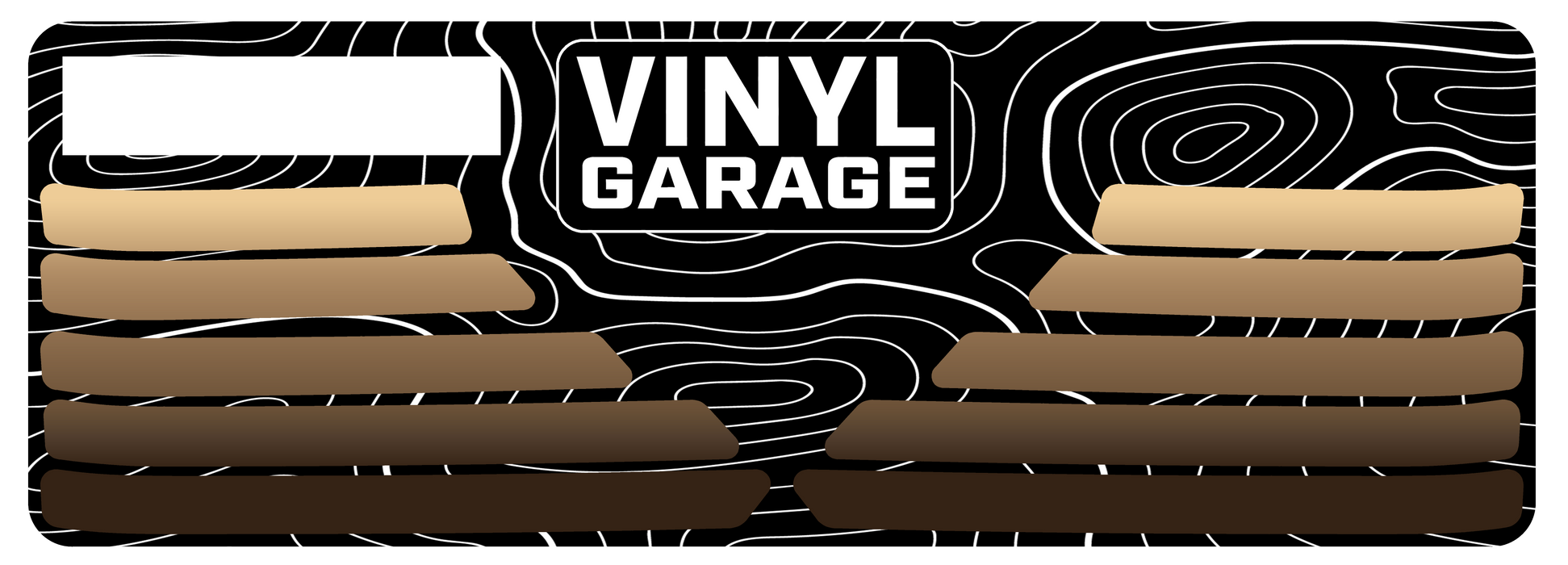 Vinyl Garage Tacoma Fang Stripe Decal For Tacoma (2024-Current)