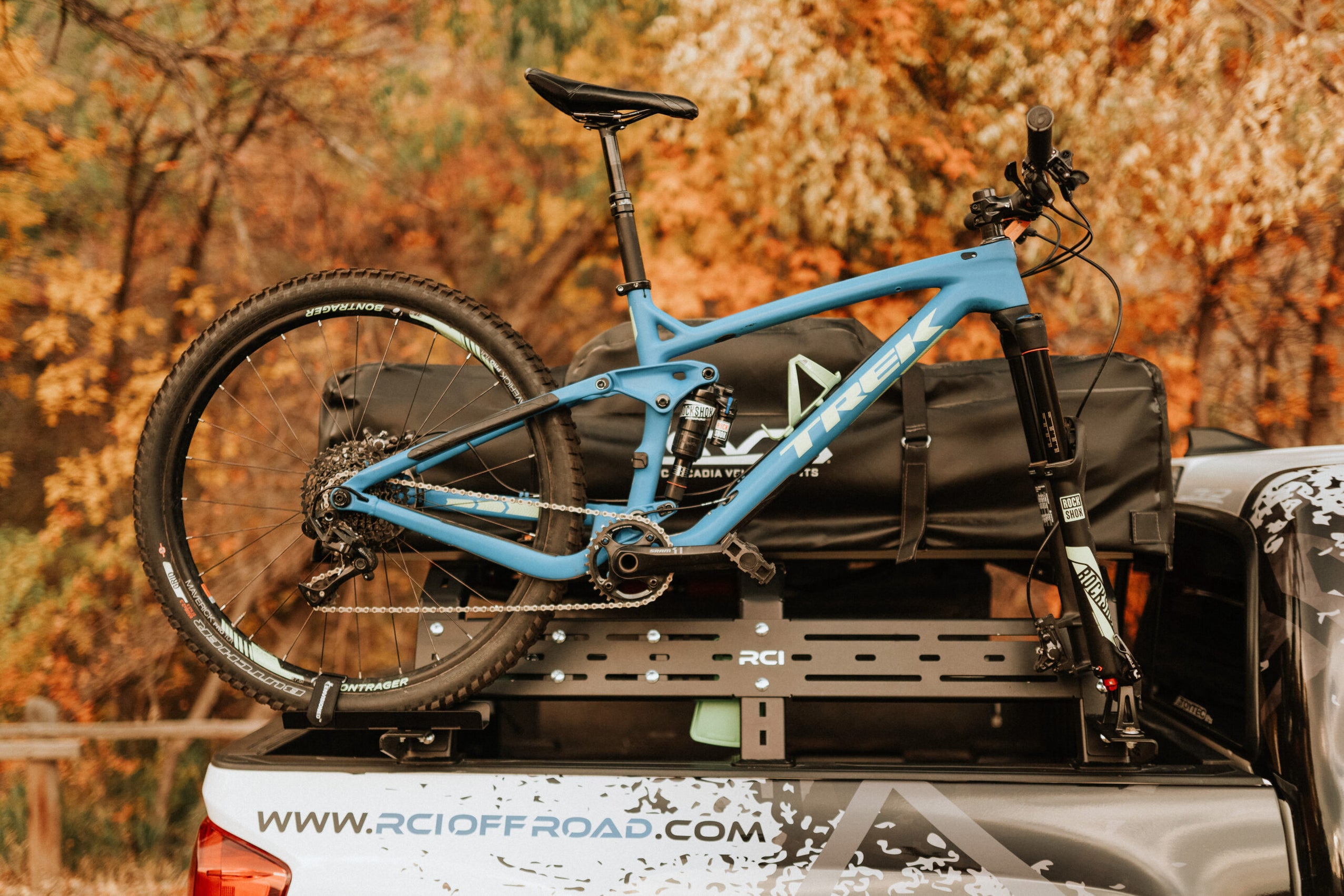 RCI Bed Rack Bike Mount — Tacoma Lifestyle