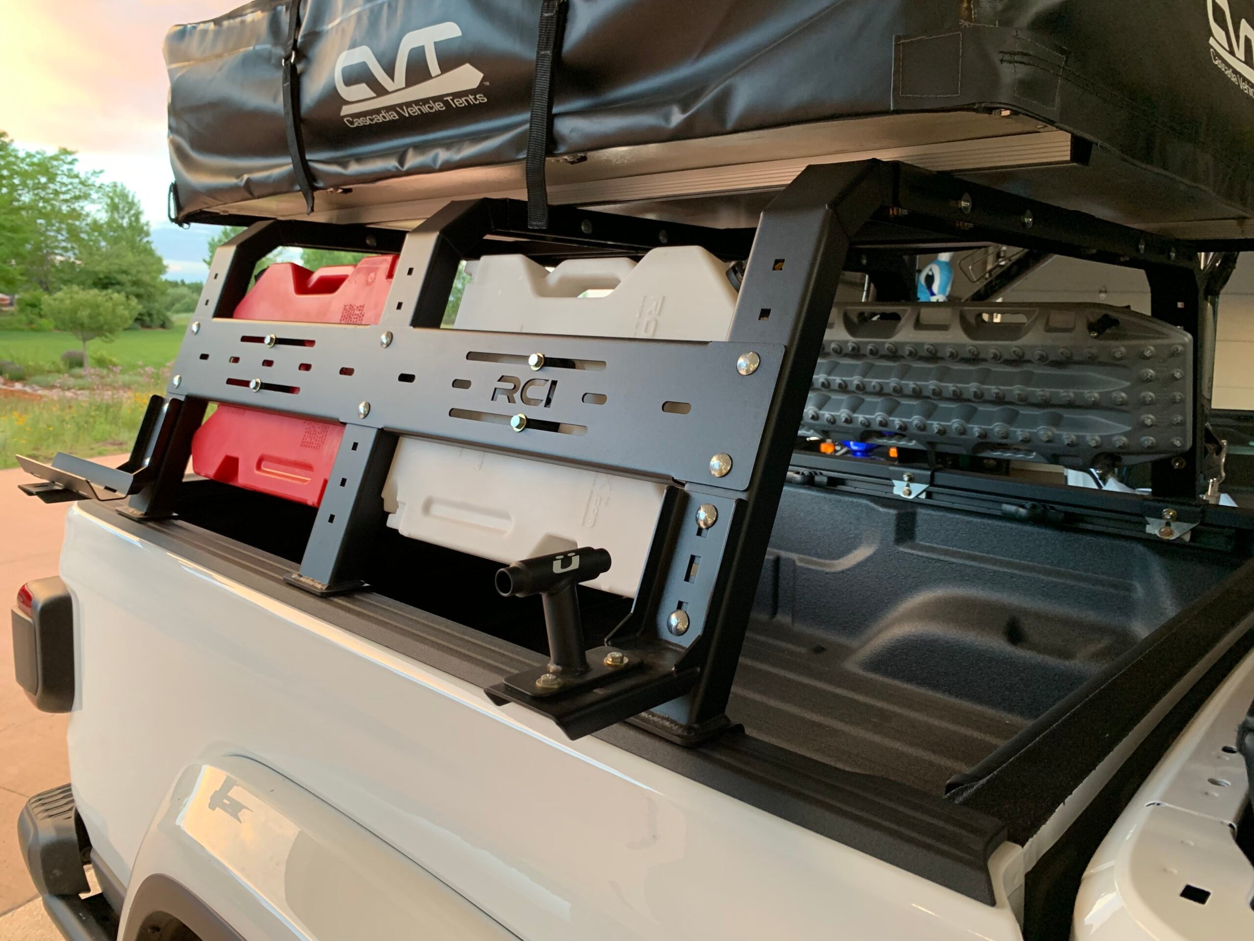 RCI Bed Rack Offset Mounts — Tacoma Lifestyle