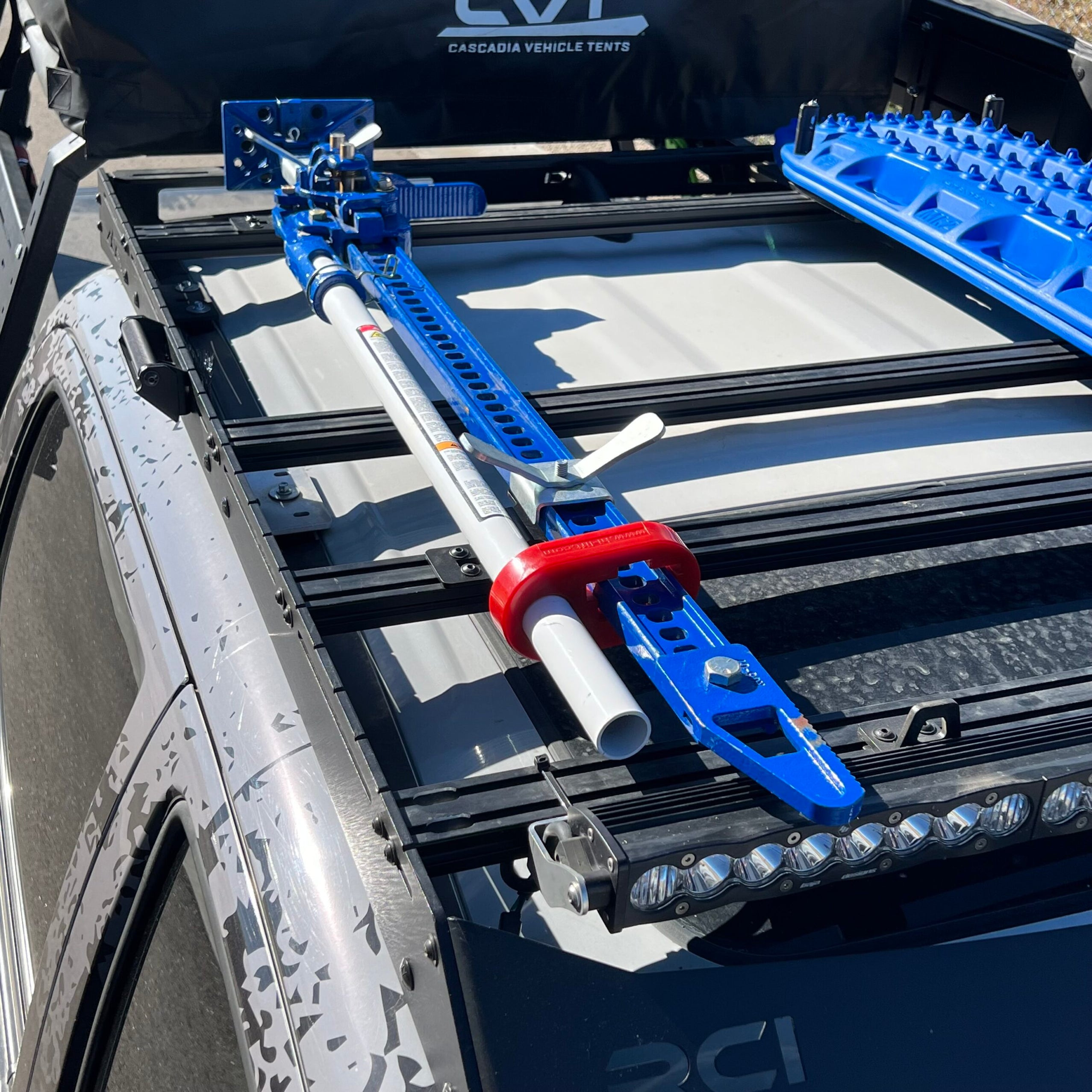 RCI Roof Rack Hi-Lift Mount — Tacoma Lifestyle