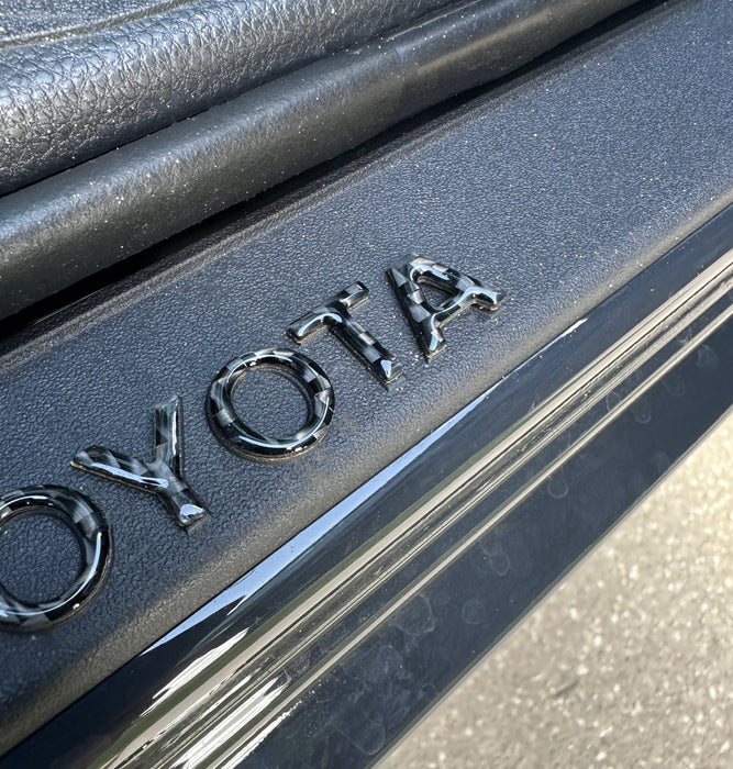 Tufskinz Door Sill Letter Overlays For Tacoma (2024-Current)
