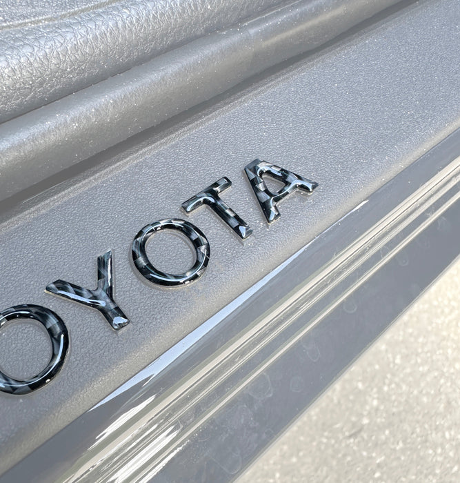 Tufskinz Door Sill Letter Overlays For Tacoma (2024-Current)