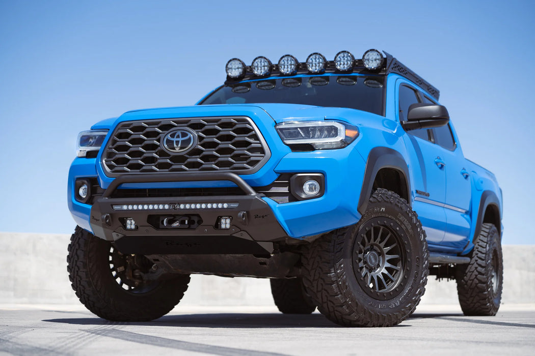Rago Fabrication Center Mount Winch Front Bumper For Tacoma (2016-2023)