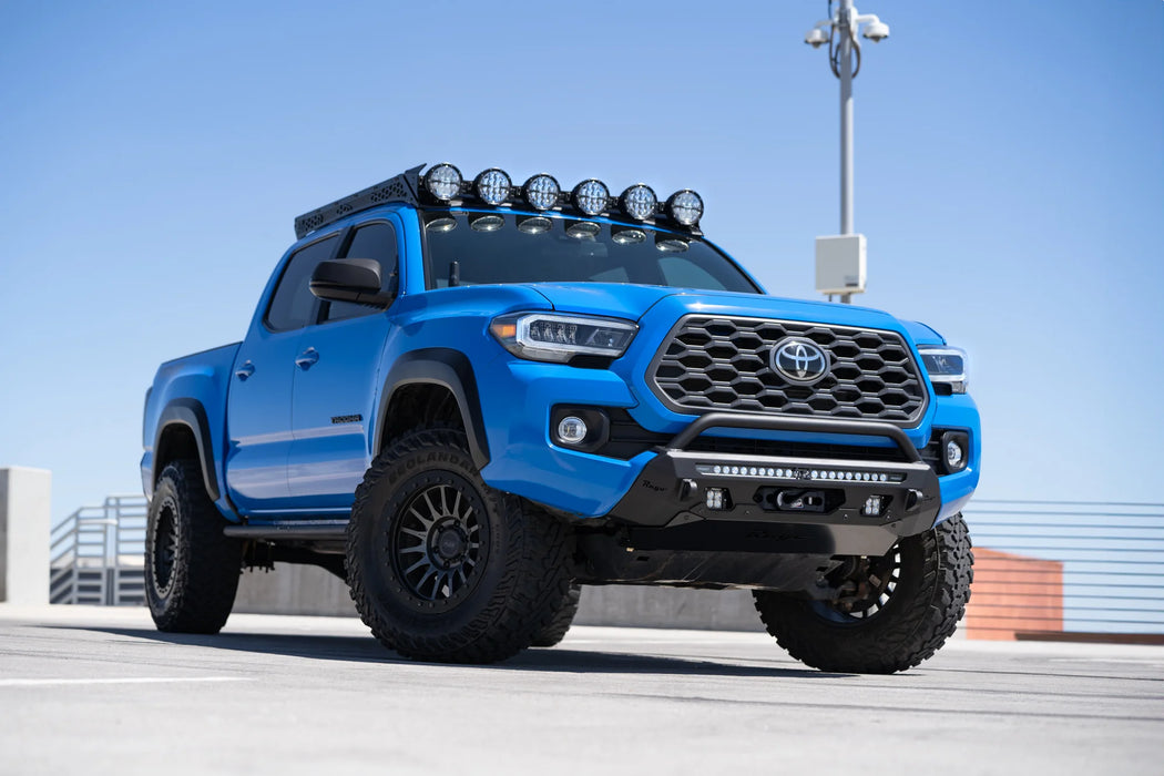 Rago Fabrication Center Mount Winch Front Bumper For Tacoma (2016-2023)