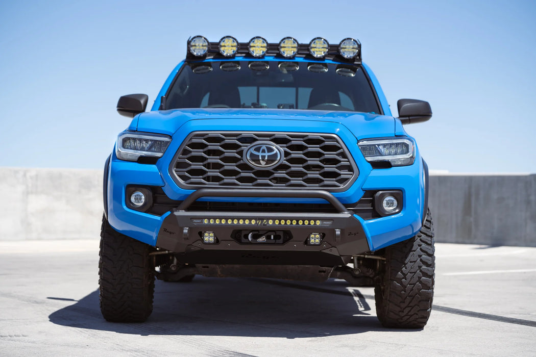 Rago Fabrication Center Mount Winch Front Bumper For Tacoma (2016-2023)
