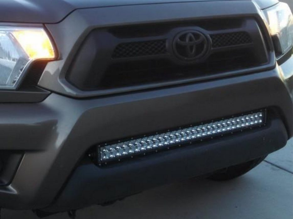 Cali Raised 32" Lower Bumper Flush LED Light Bar Brackets Kit For Tacoma (2005-2023)