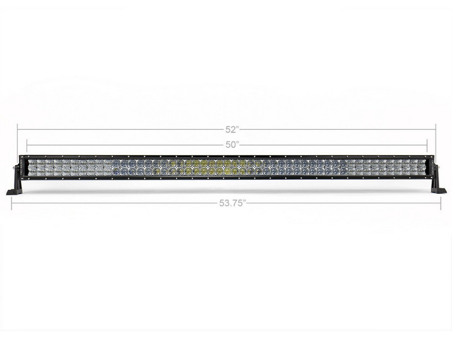 Cali Raised 52" Curved LED Light Bar Roof Brackets Kit For Tacoma (2005-2023)