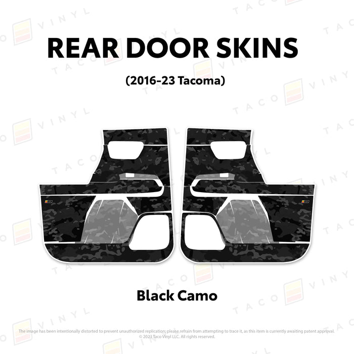 Taco Vinyl Door Skins For Tacoma (2016-2023)